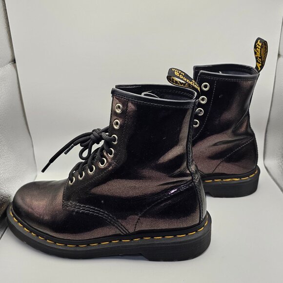 Dr. Martens 1460 Sparkle Boots – Purple/Royal Sparkle – Size 6 - Picture 4 of 7